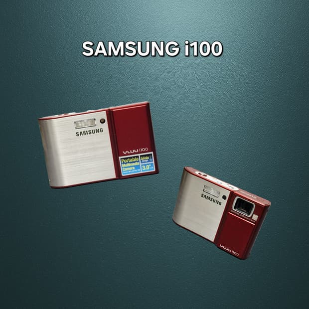 삼성 VLUU i100 디지털카메라 