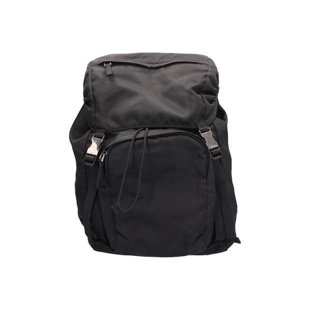 프라다 나일론 백팩 블랙