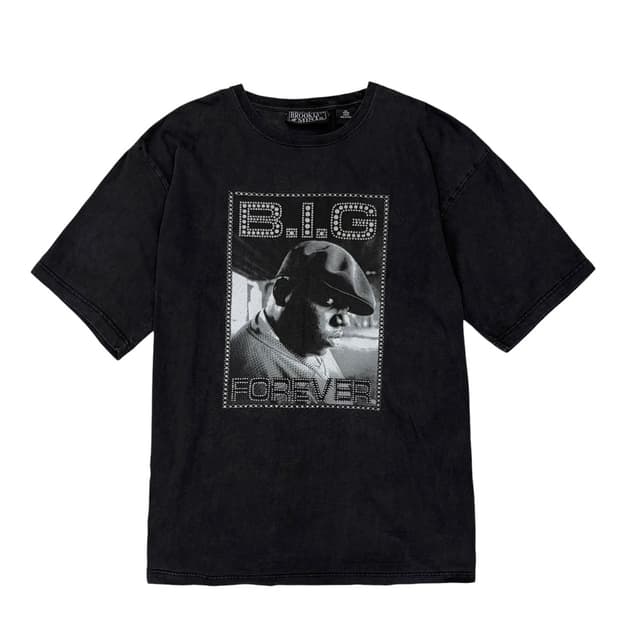 00년대 비기 빈티지 티셔츠 블랙 (XL)