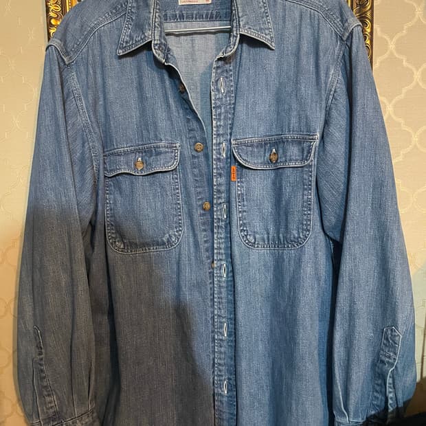 levis 오렌지 탭 워크셔츠