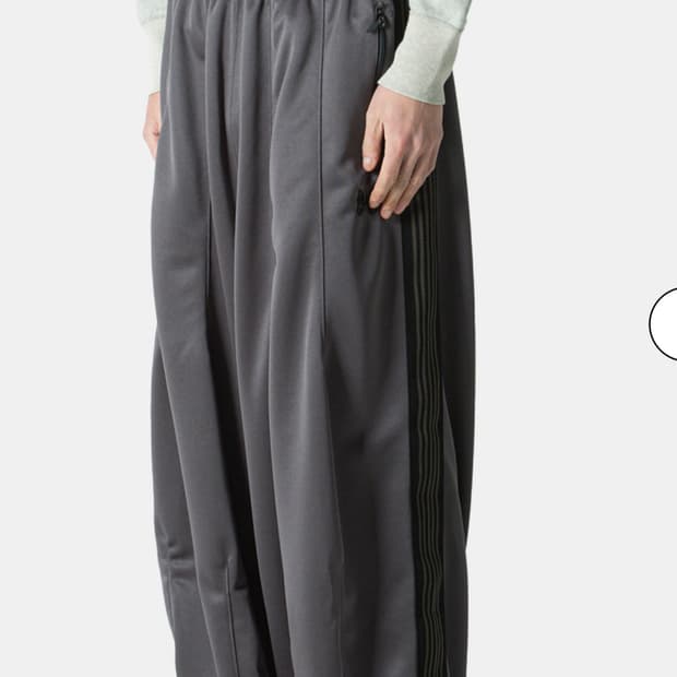 새제품 S 니들스 HD팬츠 차콜 그레이 HD트랙팬츠 S