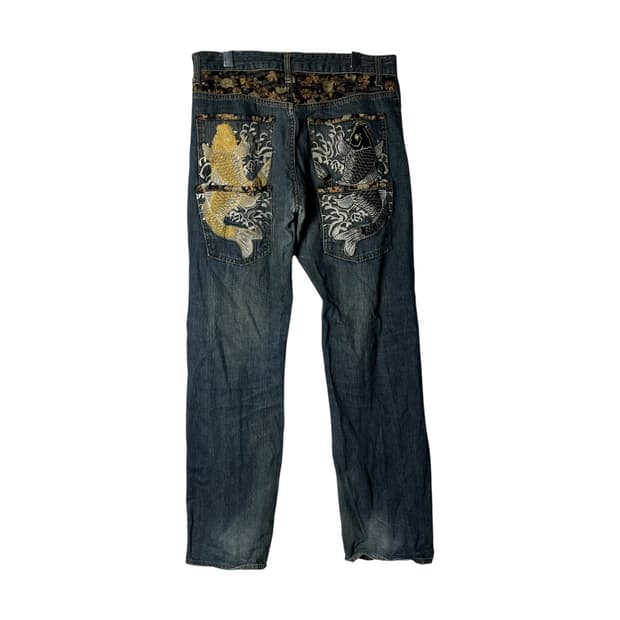 [Memory Special] 재팬 오리엔탈 잉어 데님팬츠