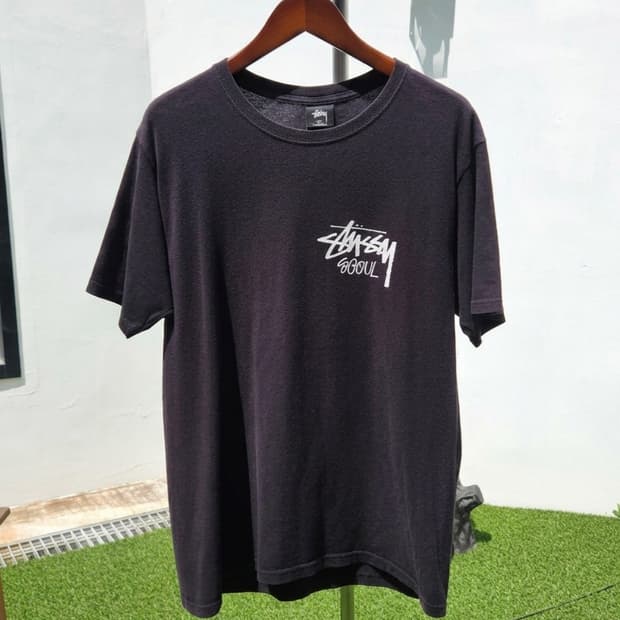 스투시 서울 챕터 한정 발매 티셔츠