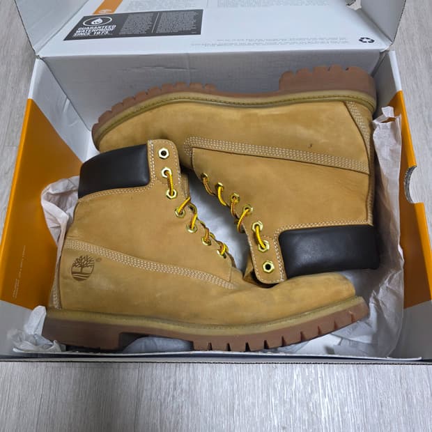 팀버랜드 6인치 프리미엄 부츠 옐로우(285)