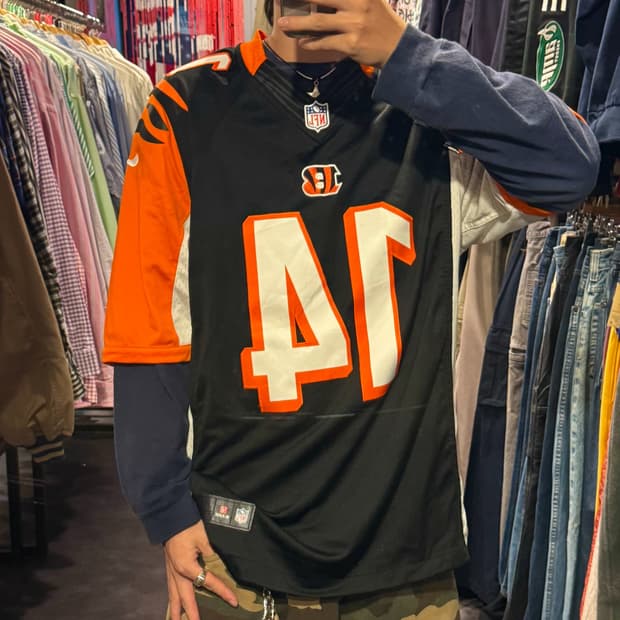 [IM] NFL x nike NO.14 DALTON 반팔져지 블랙
