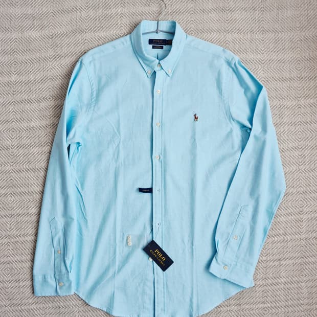 폴로 랄프로렌 옥스포드 셔츠 새상품 L 