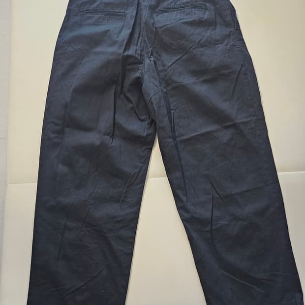 무신사 투턱 와이드 치노팬츠