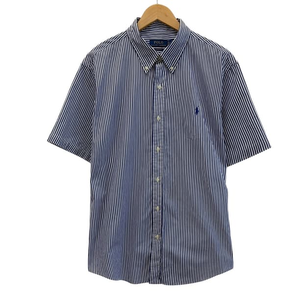폴로 스트라이프 반팔 셔츠 (XL) 