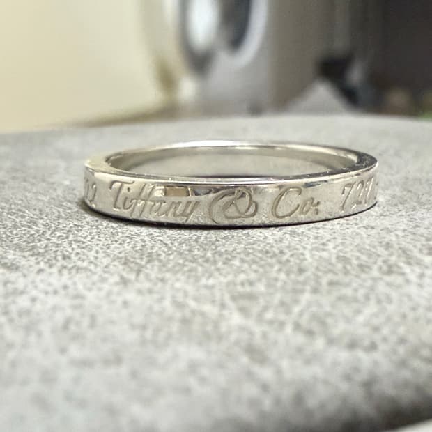 티파니앤코 정품 뉴욕레터링 반지 7.5호