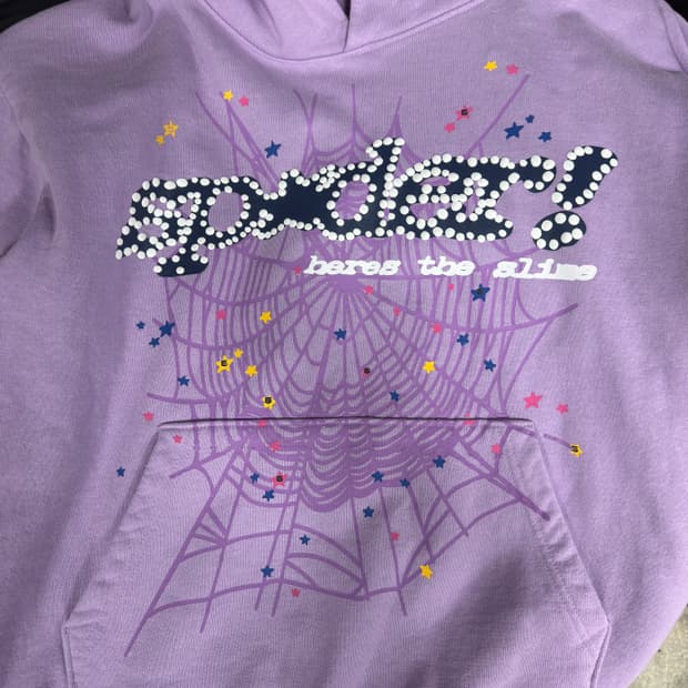 sp5der 후드티 퍼플 레플리카 판매합니다