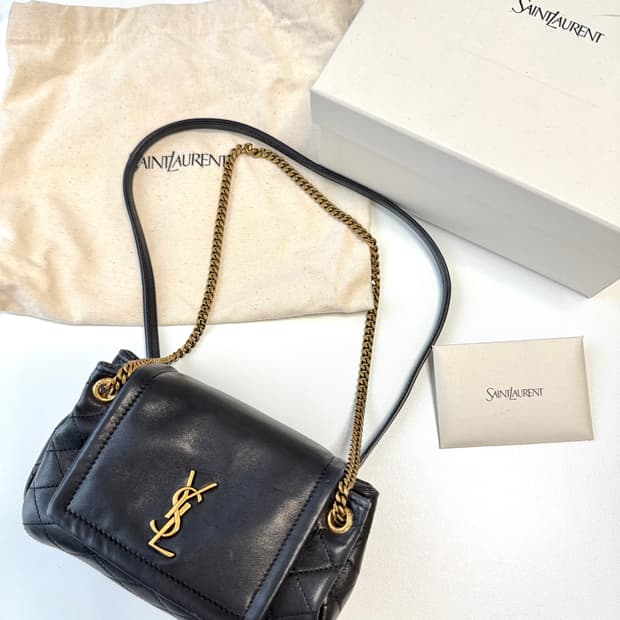 생로랑 미니 모노그램 노리타 숄더백