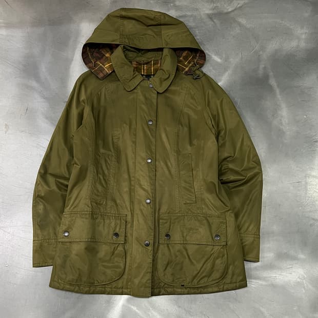  바버 야상 후드 자켓 y14590