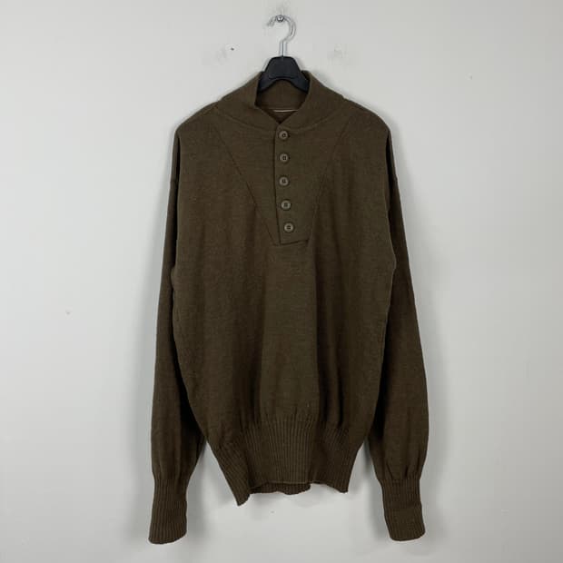 미군 US ARMY 5버튼 니트 스웨터 <553>
