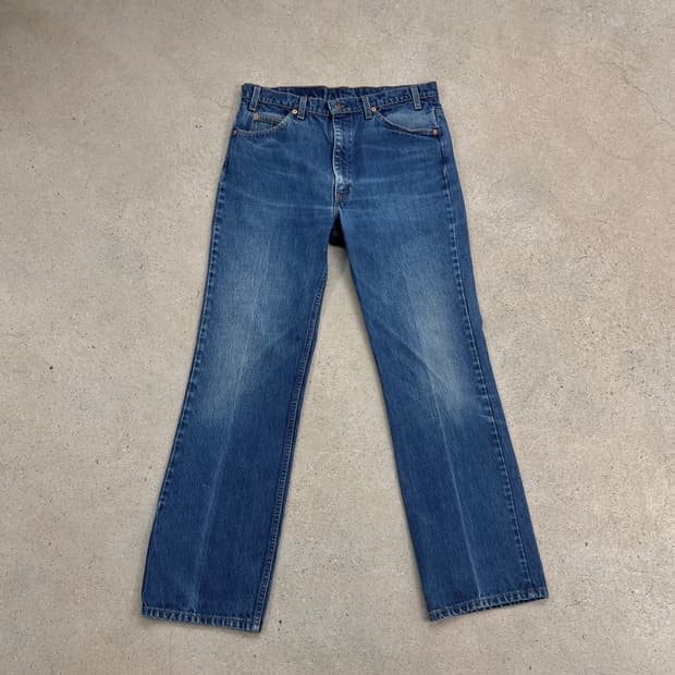 리바이스 90s 517 오렌지 탭 데님 팬츠 / 35 x 32