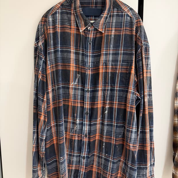 [매물 최저가] 준지 아일랜드 셔츠 오렌지