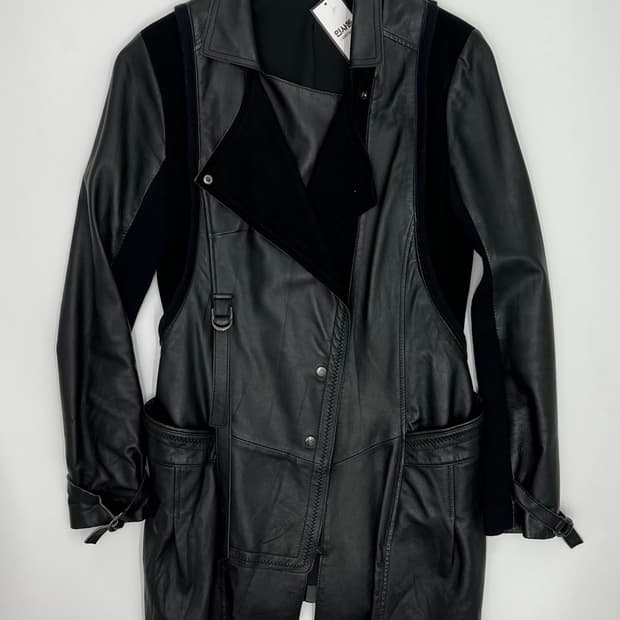 빈티지 우먼 레더 자켓