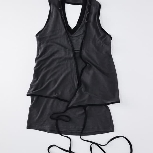 울리카상투스 halter wrap sleeveless