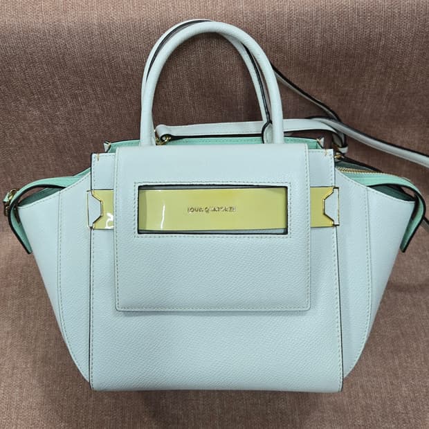 루이까또즈(LOUIS QUATORZE) 토트백 숄더백 민트  상태최상