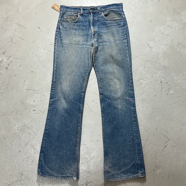 80's USA Made 리바이스 517 부츠컷 플레어진 체인스티치