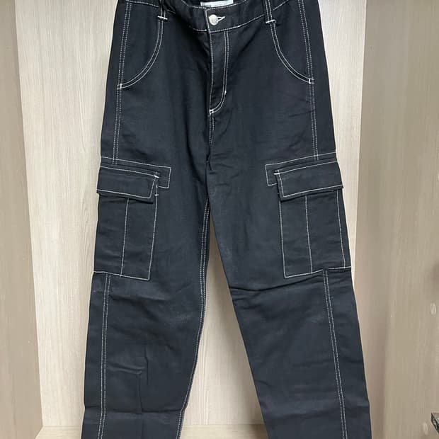 Zara 스티치 카고팬츠 31