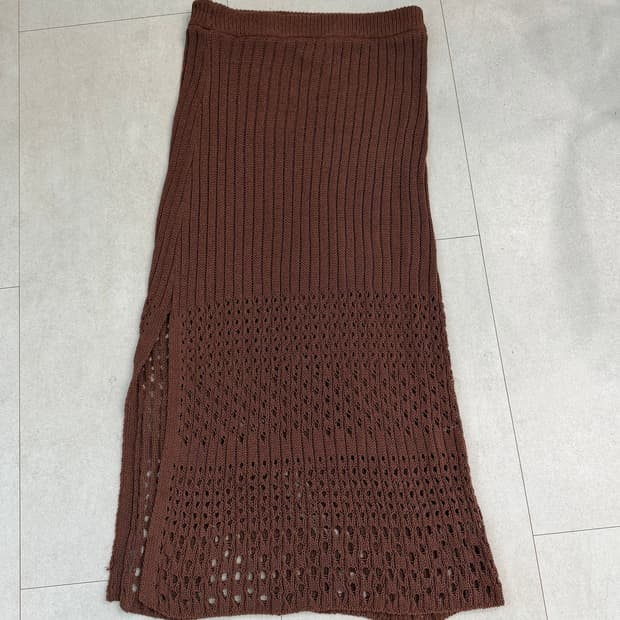 h&m 니트 롱 스커트 s