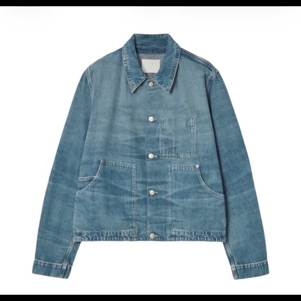 코스 박시 데님 자켓