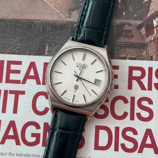 Seiko 세이코 Quartz QZ Date