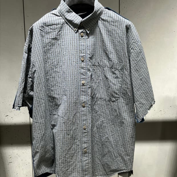 25SUMMER 발렌시아가 하이브리드 셔츠 새상품 1사이즈