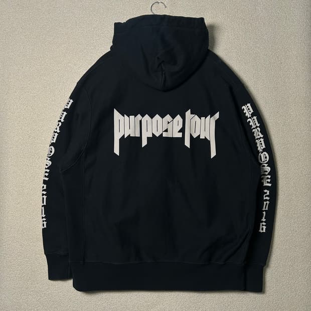 (XL) 챔피온 저스틴 비버 Purpose Tour 후드티 