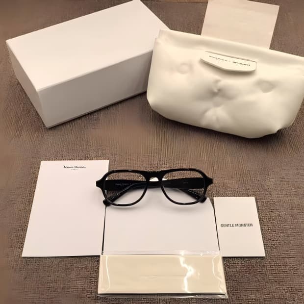 [정품/풀구성] 젠틀몬스터 x 메종 마르지엘라 MM113 블랙 안경