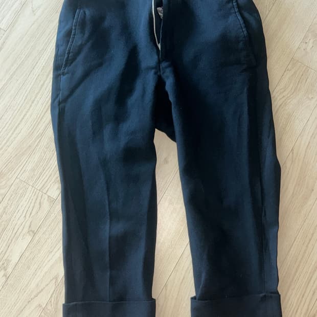 [더안내림]꼼데가르송 카프리팬츠 S