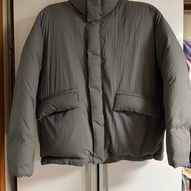 tngt 에어 웜 구스 다운 점퍼 오버핏