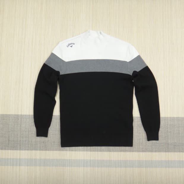 (L/100) 캘러웨이 골프 남성 터틀넥 니트