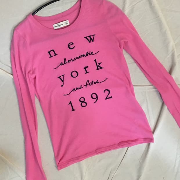 아베크롬비 자수 롱슬리브