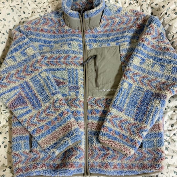 [M] 디스이즈네버댓 쉐르파 플리스 후리스 자켓 스톤