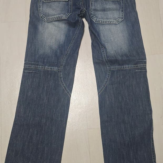 Y2k 워싱 데님팬츠