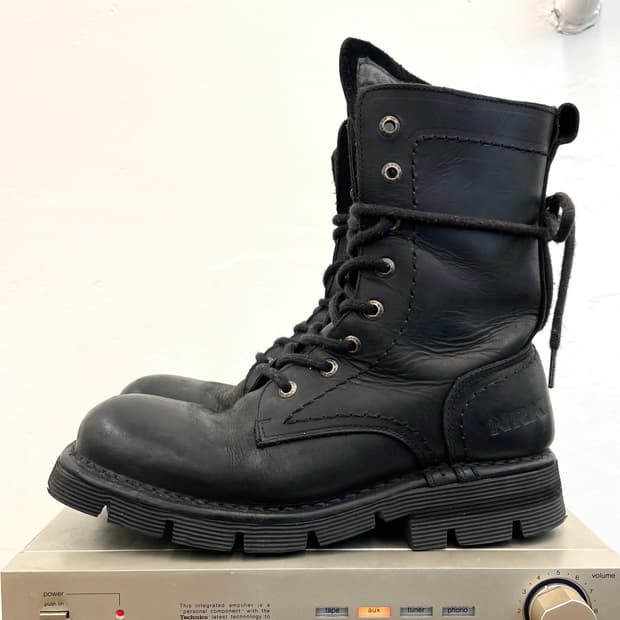 [245] 뉴락 레더 부츠