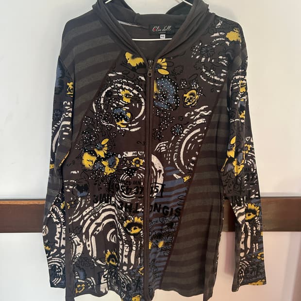 오리엔탈 후드집업