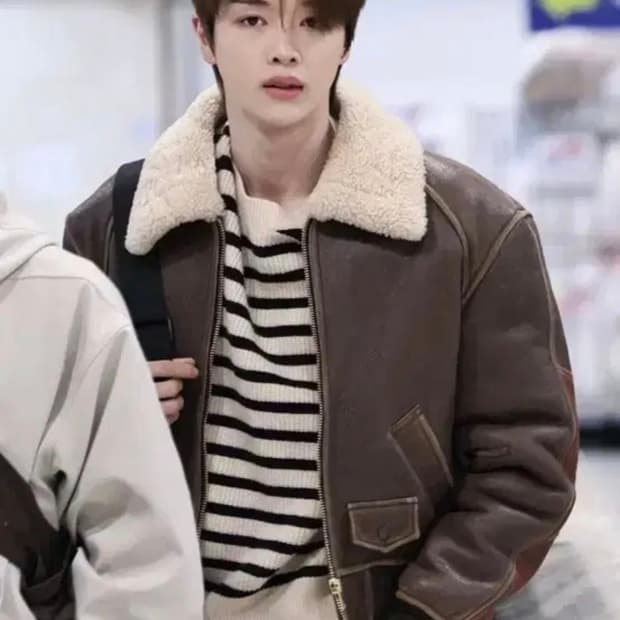 렉토 클래식 시어링 무스탕 m
