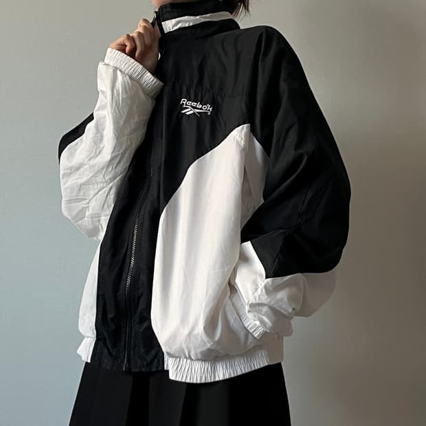 REEBOK 90's Windbreaker Track Jacket