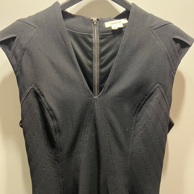 헬무트랭 블랙 원피스