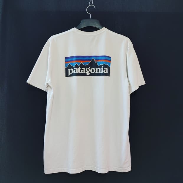 patagonia 파타고니아 면폴리혼용 반팔라운드티