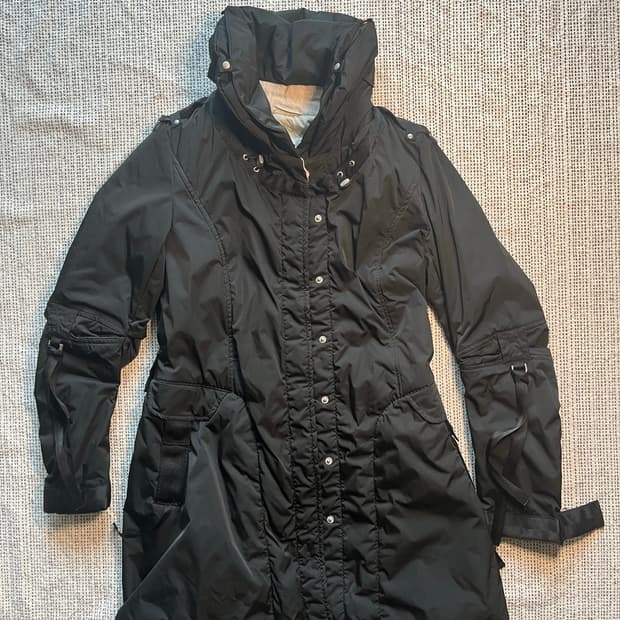 high neck long jumper