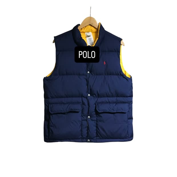 폴로 랄프로렌 양면 패딩조끼