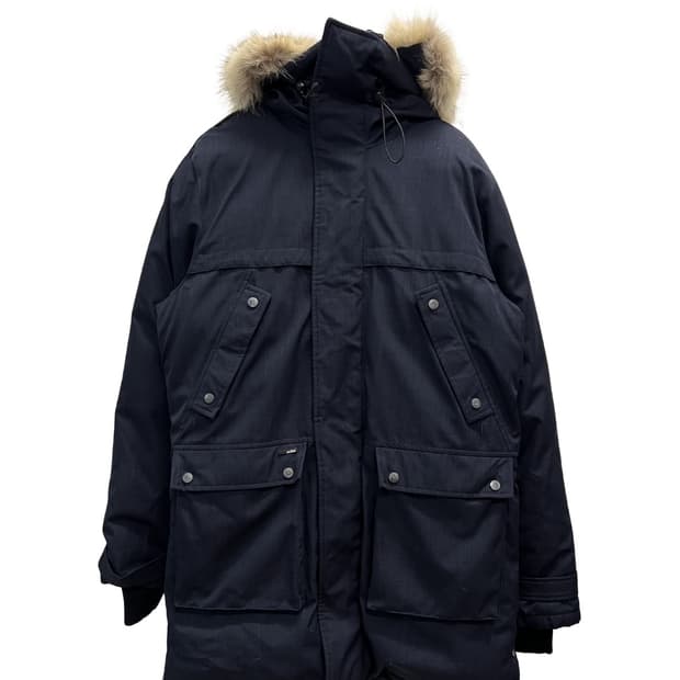 노비스 야테시 패딩 네이비