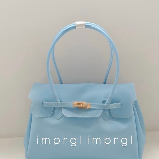 💌공구 5/15까지) 젤리 버킨백 jelly birkin bag🪼