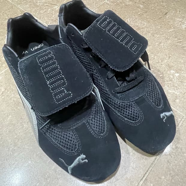 푸마 x 오픈 Yy 스피드캣 블랙 270