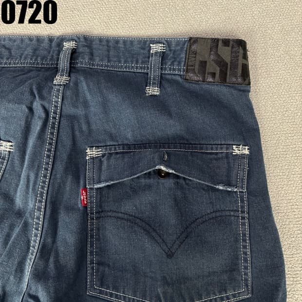 리바이스 안티폼 워싱 데님팬츠 2XL