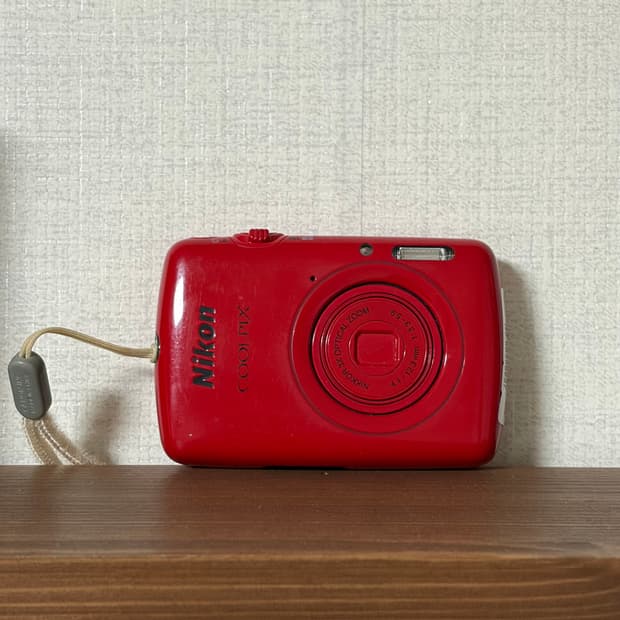 Nikon 니콘 쿨픽스 Coolpix S01 레드 제니 디카