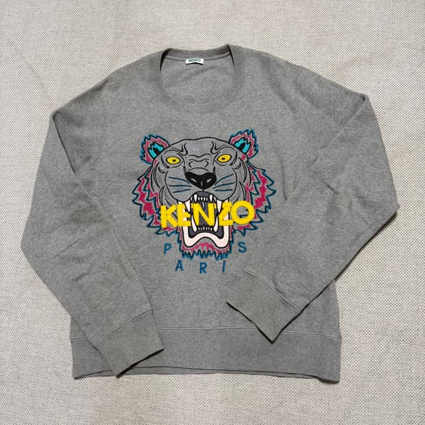 KENZO 겐조 타이거 자수 맨투맨